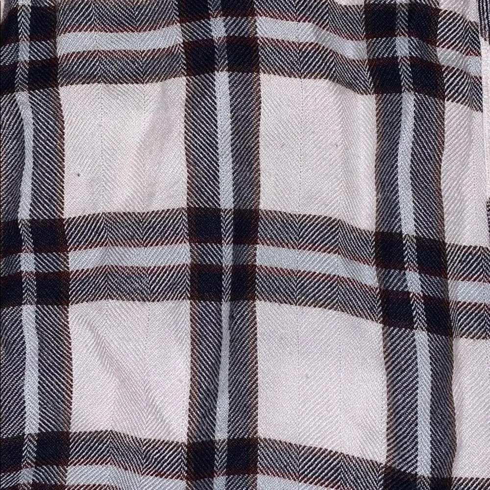 Rails Blue, White & burgundy Flannel size Small - Picture 4 of 4